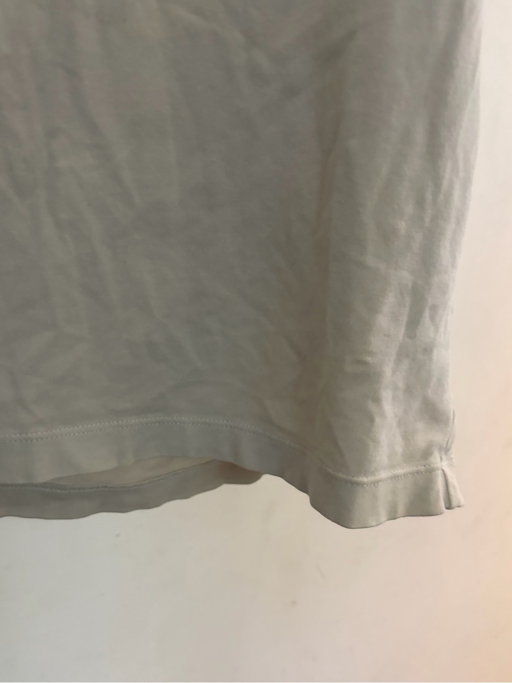 Banana Republic Premium Stretch Cotton Crewneck T-Shirt - Light Beige - L - Picture 4 of 6